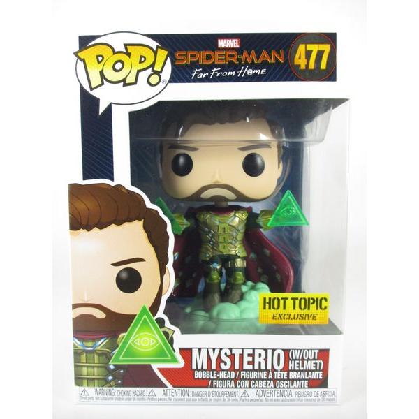 スパイダーマン　ミステリオ　Funkopop アンマスク版 Funko ミステリオ アンマスク HOT TOPIC限定 [スパイダーマン ファー