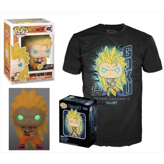 スーパーサイヤ人３悟空 蓄光版 Xlサイズ ドラゴンボールｚ Funko ファンコ Pop Tees 7490 ボビングワールド 通販 Yahoo ショッピング