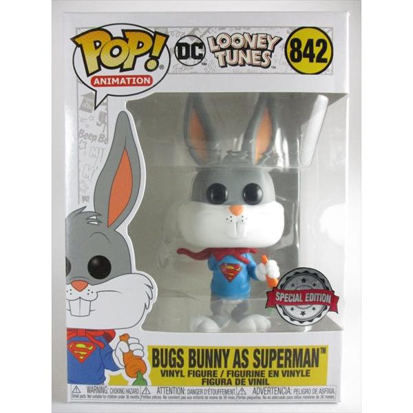 バッグス バニー スーパーマン ルーニーテューンズ Funko ファンコ Pop Animation 842 96 ボビングワールド 通販 Yahoo ショッピング