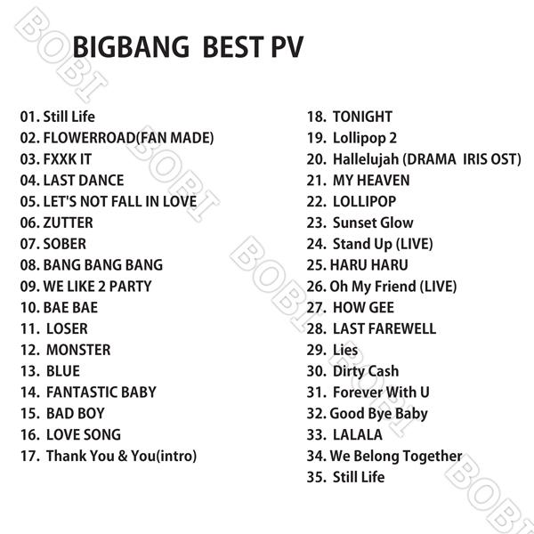 【K-POP DVD】BIGBANG 2022 BEST PV COLLECTION  Still Life  FLOWER ROAD FXXIK IT★ ビックバン BIGBANG ジヨン ソルトップ ディライト 【KPOP DVD】｜bobi-store｜02