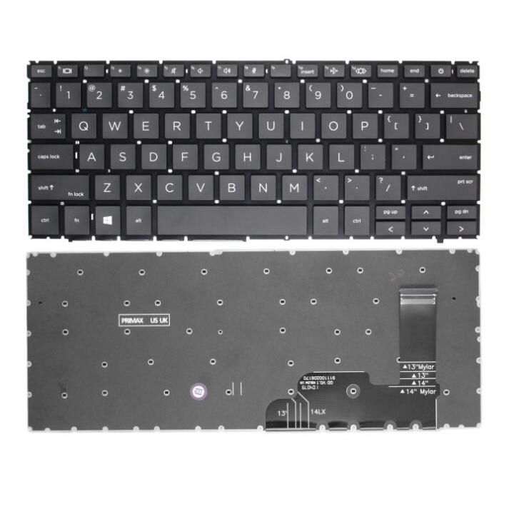 HP Laptop シルバー 英語配列 英語 US キーボードを付けてみた HP Elitebook 830 G5 G6