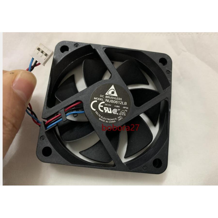 レコーダー用空冷ファン　NUB0612LB 新品 東芝 DBR-M180/DBR-M190 基板下のファン（上下基盤の中間層