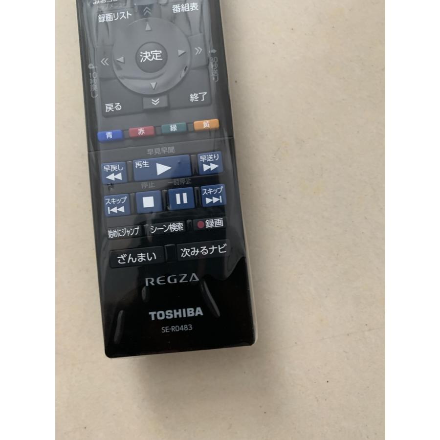 新品 東芝 ブルーレイディスクレコーダー リモコン SE-R0483