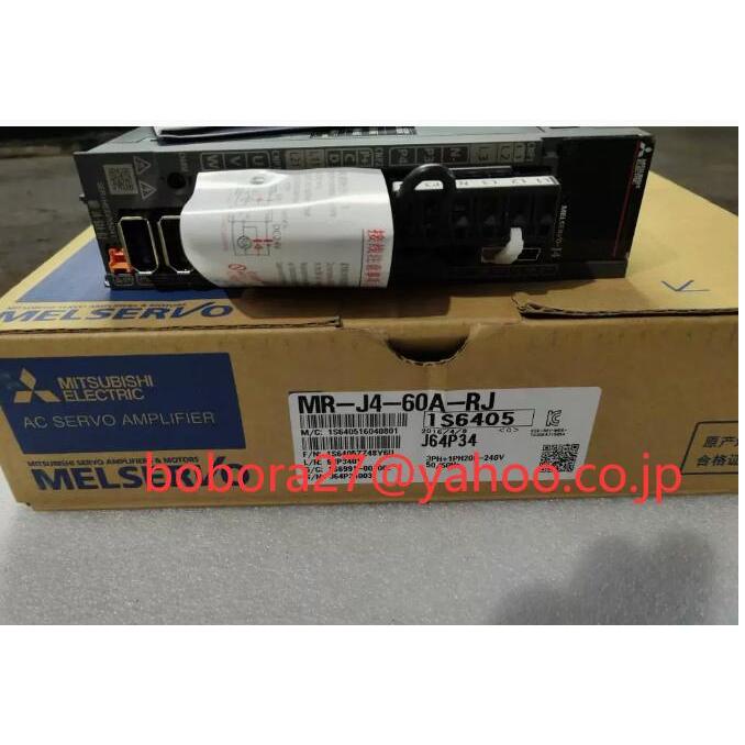 新品 三菱電機 MR-J4-60A-RJ サーボアンプ 【6ヶ月保証 新品 三菱電機 MR-J4-60A-RJ サーボアンプ 【6ヶ月保証