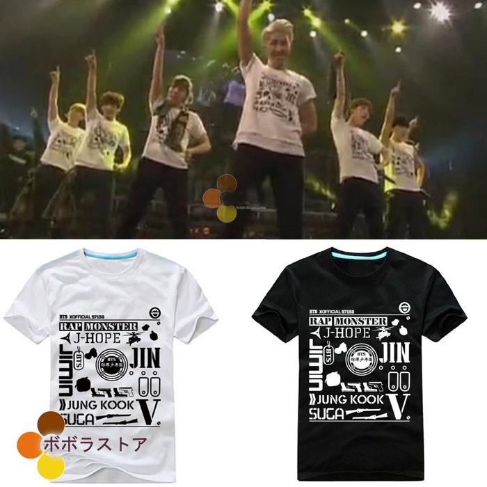 新品 Bts 防弾少年団 Wake Up Tシャツ 半袖 打歌服 応援服 グッズ レディース メンズ 男女兼用 春夏tシャツ 韓流グッズ Bts 098 ボボラストア 通販 Yahoo ショッピング