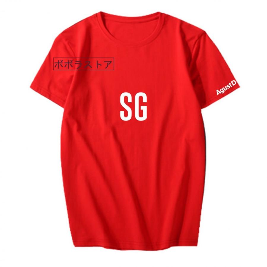 新品 BTS(防弾少年団) Agust SUGA RM Tシャツ 半袖 打歌服 応援服 