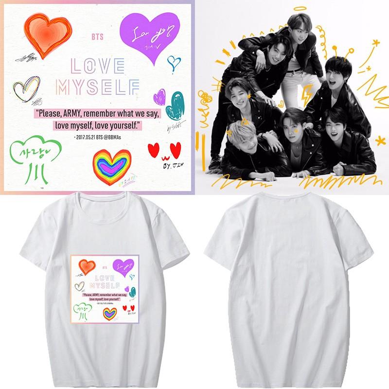 新品 Bts 防弾少年団 Love Myself Tシャツ Kpop 半袖 打歌服 応援服 グッズ レディース メンズ 男女兼用 春夏tシャツ 韓流グッズ 1色 Bts 429 ボボラストア 通販 Yahoo ショッピング