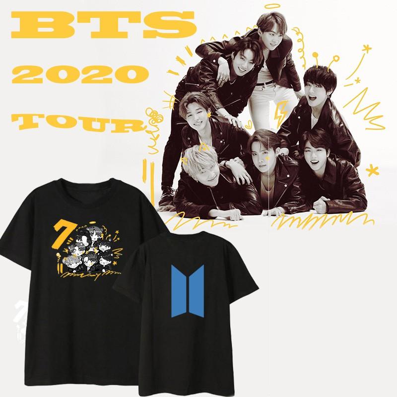 新品 Bts 防弾少年団 Tour 七周年 Tシャツ Kpop 半袖 打歌服 応援服 グッズ レディース メンズ 男女兼用 春夏tシャツ 韓流グッズ 3色 Bts 448 ボボラストア 通販 Yahoo ショッピング