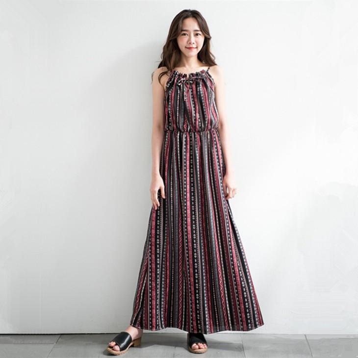 ワンピース レディース 春夏 ワンピース ドレス 花柄ワンピース 膝丈 きれいめ 結婚式 ノースリーブ マキシワンピース ブルー ひざ丈 オシャレ Lyq 007 ボボラストア 通販 Yahoo ショッピング