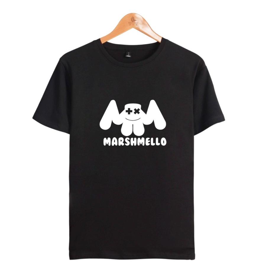 男女兼用 Dj Marshmello アメリカ 欧米 人気 応援服 ダンス ロゴ Tシャツ マシュメロ ファン 電子音楽 半袖 スポーツ シャツ Rapper Mht 007 ボボラストア 通販 Yahoo ショッピング