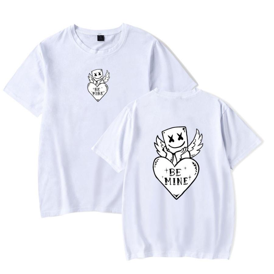 男女兼用 Dj Marshmello アメリカ 欧米 人気 応援服 ダンス ロゴ Tシャツ マシュメロ ファン 電子音楽 半袖 スポーツ シャツ Rapper Mht 009 ボボラストア 通販 Yahoo ショッピング
