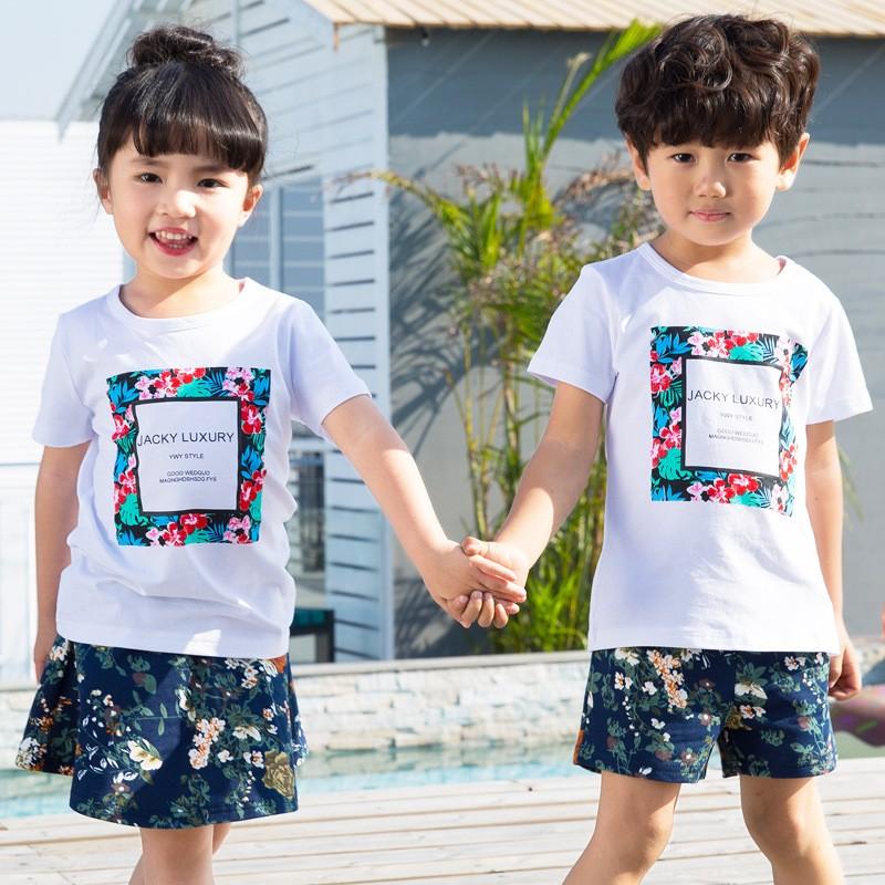 親子お揃い 半袖 ｔシャツ メンズ レディース 子供服tシャツ花柄パパ ママ カップル ユニセックス おそろい親子服 大人用 親子 ペアルック 親子ペアtシャツ Qz 0 ボボラストア 通販 Yahoo ショッピング