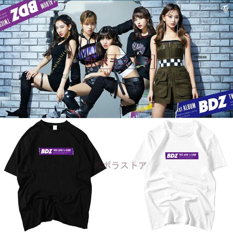 新品 Twice z Tシャツ 半袖 打歌服 応援服 グッズ レディース メンズ 男女兼用 春夏tシャツ 韓流グッズ 5色 Twice 007 ボボラストア 通販 Yahoo ショッピング