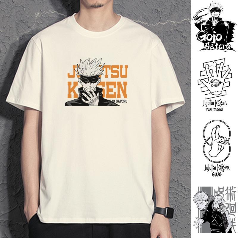 呪術廻戦 高品質グッズ 半袖 コスプレ衣装 大人用子供用 虎杖悠仁 伏黒恵 禪院真希 在庫一掃 ハロウィン仮装日常服男女兼用 夏油傑 Tシャツ 狗巻棘 五条悟 釘崎野薔薇