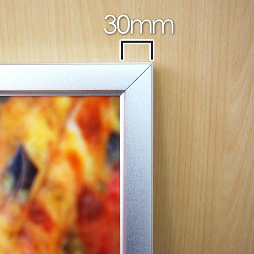 LEDポスターパネル バックライトパネル A0サイズ アルミフレーム 内照式 店舗看板 簡易防水 高輝度4000Lux 送料無料