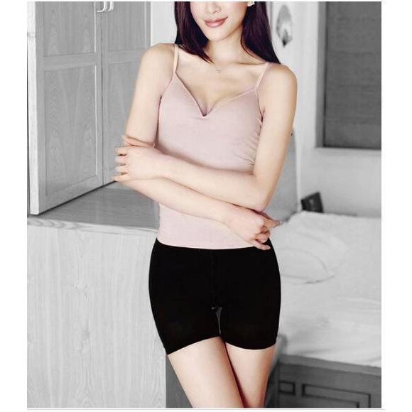 ブラトップ カップ付きキャミ ブラキャミ ブラキャミソール カップ付 インナー キャミソール チュニック タンクトップ  綿 ワンピース レース ロング パッド付 |  | 05