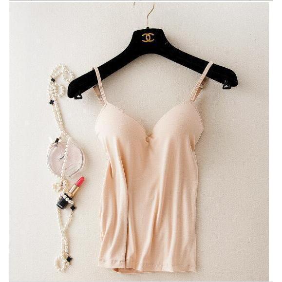 ブラトップ カップ付きキャミ ブラキャミ ブラキャミソール カップ付 インナー キャミソール チュニック タンクトップ  綿 ワンピース レース ロング パッド付 |  | 06