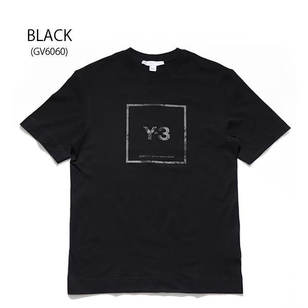 アディダス【adidas】Y-3/ワイスリー GV6060/GV6061 U SQUARE LABEL GRAPHIC SS TEE メンズ ロゴ  半袖 Tシャツ スポーティー ヨウジヤマモト