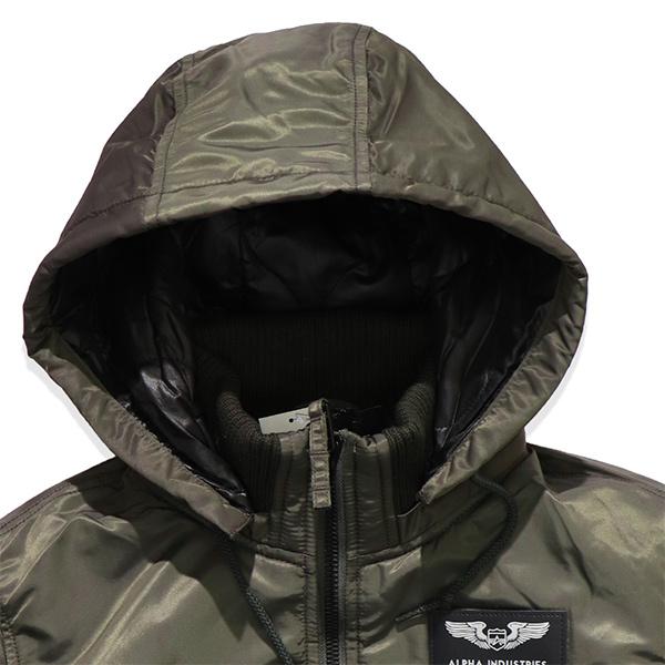 【良品】アルファインダストリーズ フライトフーデッドジャケット オリーブドラブM alpha-02-s01.jpg