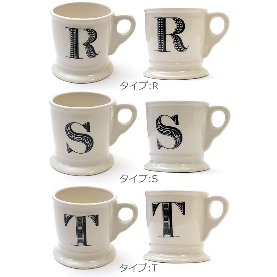 アンソロポロジー Anthropologie イニシャルマグカップ : ボブズストア