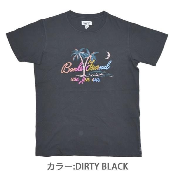 バンクス【BANKS】WTS0238 VACATION TEESHIRT(MENS) 半袖 Tシャツ ヴィンテージ ロゴ メンズ パームツリー 人気｜bobsstore｜02