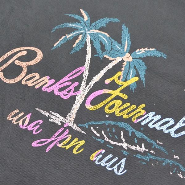 バンクス【BANKS】WTS0238 VACATION TEESHIRT(MENS) 半袖 Tシャツ ヴィンテージ ロゴ メンズ パームツリー 人気｜bobsstore｜03