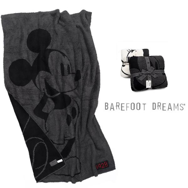 ベアフットドリームス【Barefoot dreams】Classic Mickey Mouse Blanket D104 ミッキー ディズニー