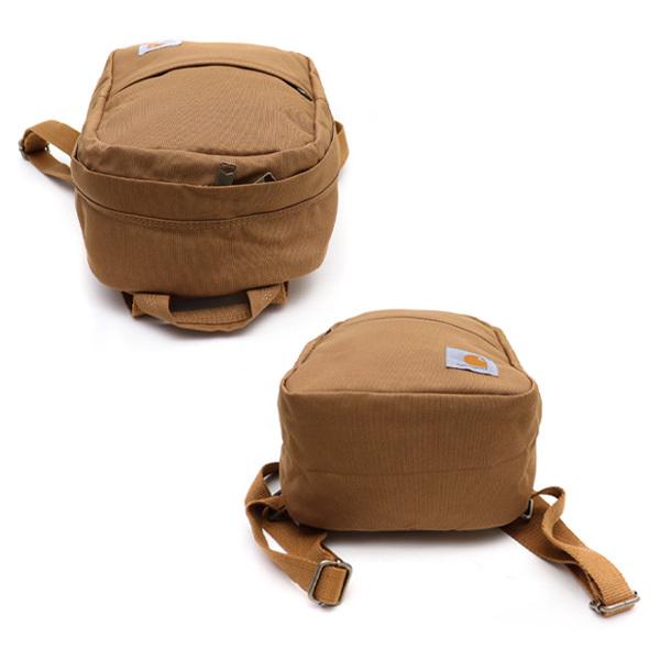 カーハート【carhartt】221301 MINI BACKPACK ミニバックパック リュック ブラック ブラウン ワークバッグ 通勤