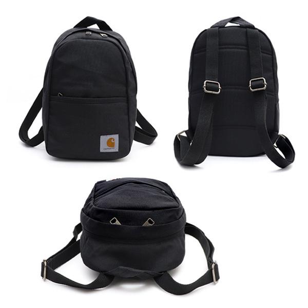 カーハート【carhartt】221301 MINI BACKPACK ミニバックパック リュック ブラック ブラウン ワークバッグ 通勤