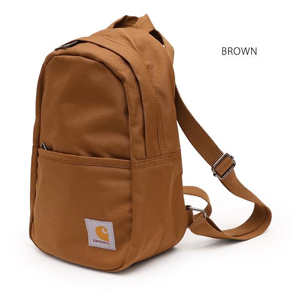 新品Carhartt ブラウン リュック Carhartt カーハート【carhartt】CLASSIC MINI BACKPACK クラシック