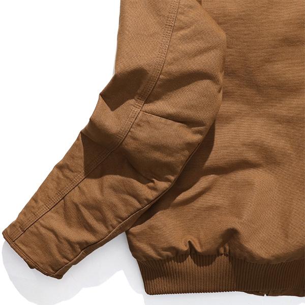 カーハート　アクティブジャケット　ブラウン　J130 DKB フェード　雰囲気◎ Carhartt カーハート J130 ウォッシュドダック インサレート