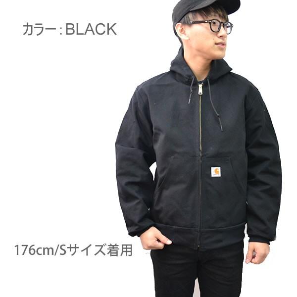 Carhartt ダックアクティブジャケット S J131-BLK Carhartt（カーハート） carhartt J131 メンズ アウター ジャケット