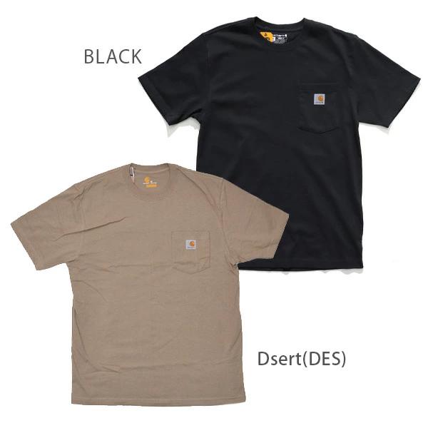 Carhartt カーハート carhartt Men's K87 WORK POCKET T-Shirt
