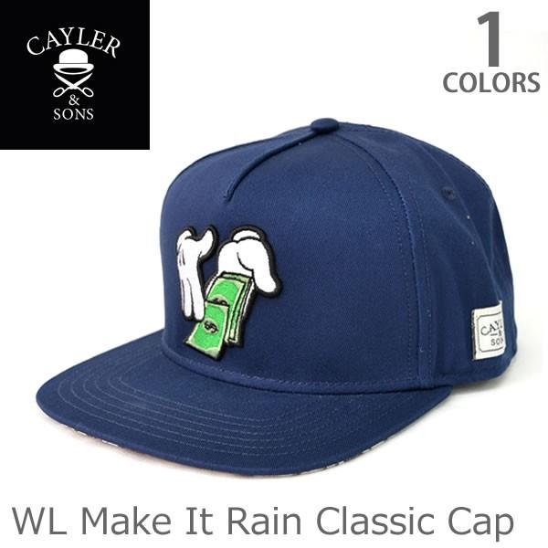 ケイラーアンドサンズ【CAYLER&SONS】C&S WL Make It Rain Classic Cap CLASSIC-CAY-SU16-02｜bobsstore