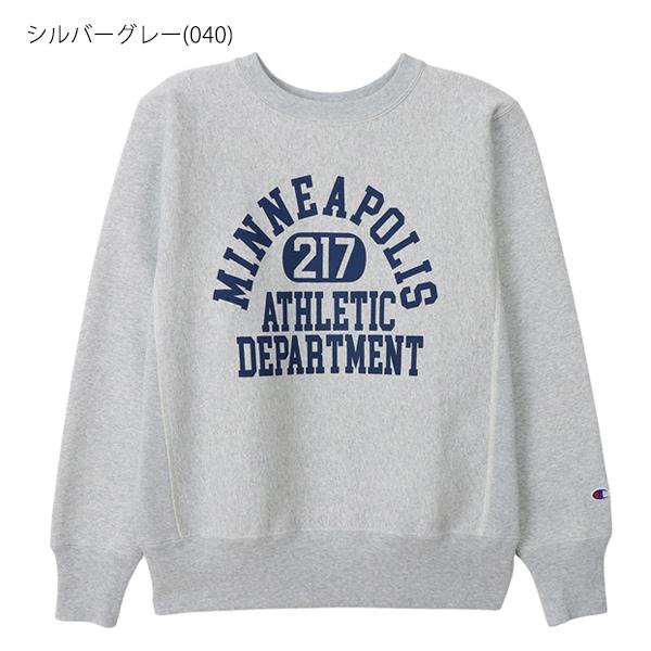 24 A/Wチャンピオン MINNER POLICE スウェット グレー L Champion（チャンピオン） チャンピオン【Champion】C3-A022 リバース