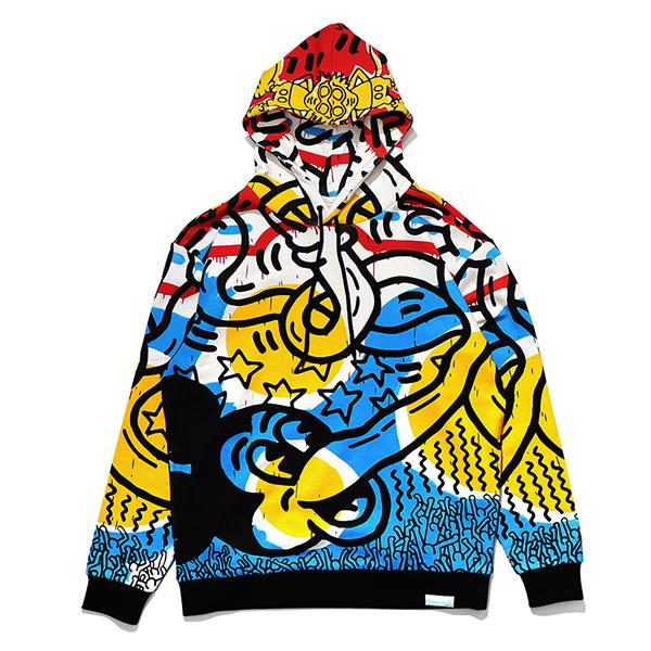 新品　PEARLY GATES×DISNEY ミッキーコラボ パーカー Diamond Supply Co. ダイヤモンドサプライ【Diamond Co】HANDS BY