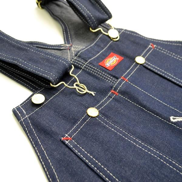 ディッキーズ【Dickies】インディゴ オーバーオール 83294 INDIGO BLUE DENIM メンズ つなぎ 作業着 デニム パンツ レングス30/32 | Dickies | 03