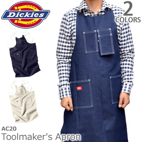 ディッキーズ【Dickies】エプロン AC20 前掛け インディゴ オフホワイト メンズ INDIGO　OFFWHITE DENIM つなぎ 作業着 | Dickies