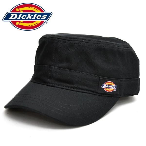 ディッキーズ【Dickies】ワークキャップ CAP 帽子 ロゴ シンプル カジュアル ベルクロ 調整可能 メンズ レディース ブラック BLACK | Dickies