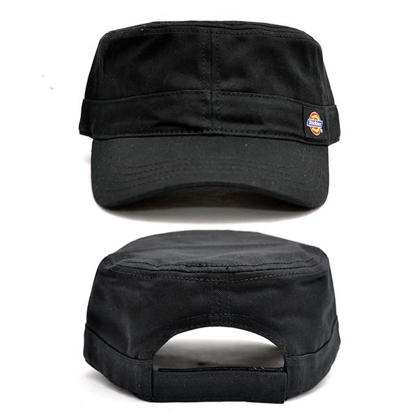 ディッキーズ【Dickies】ワークキャップ CAP 帽子 ロゴ シンプル カジュアル ベルクロ 調整可能 メンズ レディース ブラック BLACK | Dickies | 01