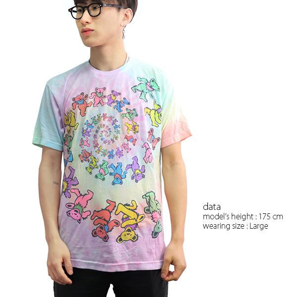 グレイトフル・デッド【Grateful Dead】GD SPIRAL TYE SS TEE