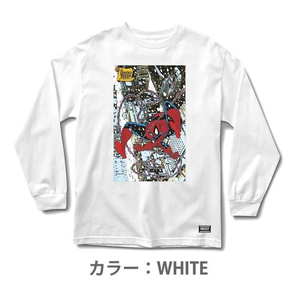 グリズリー GRIZZLY × スパイダーマン メンズ コラボ ロンT グリズリー GRIZZLY × スパイダーマン メンズ コラボ ロンT