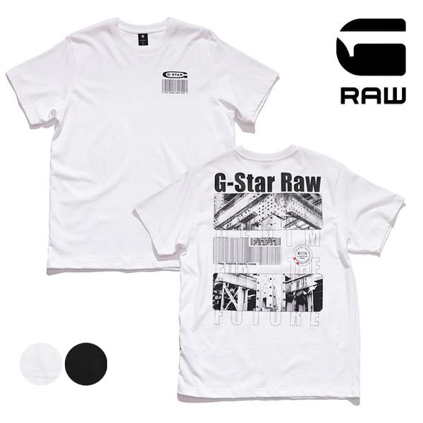 ◆G-STAR RAW◆Barcode Back Graphic Loose T シャツ G-STAR RAW tシャツ BARCODE BACK GRAPHIC LOOSE T-SHIRT/バック