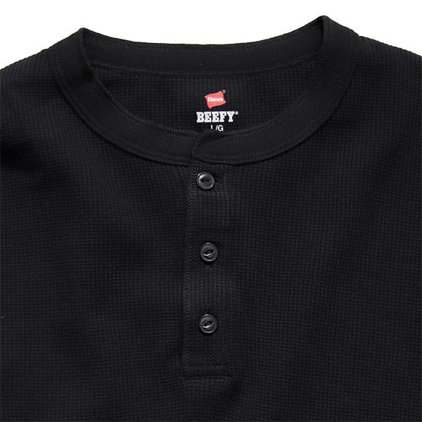 Hanes（ヘインズ） ヘインズ【Hanes】HM4-S104 BEEFY サーマルヘンリー