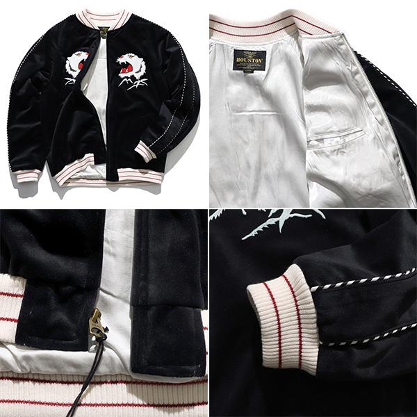 HOUSTON ヒューストン【HOUSTON】VELVETEEN SOUVENIR JACKET HOUSTON ヒューストン【HOUSTON】VELVETEEN SOUVENIR JACKET