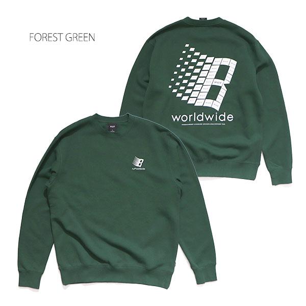 HUF トレーナー　XL 着用1回　定価15950円 HUF ハフ【HUF】PF00746 X BRONZE CREWNECK スウェット トレーナー