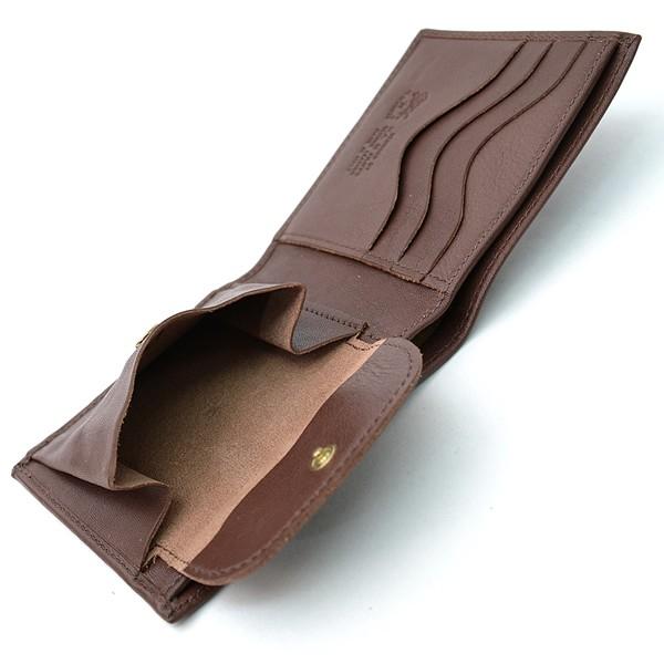 IL BISONTE（イルビゾンテ） レザー 2つ折り財布 C0487 MP VACCHETTA