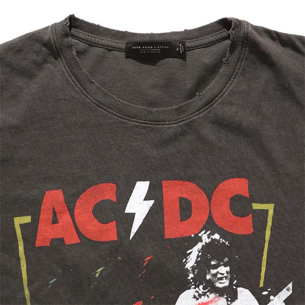 AC/DC】【junk food】 Tシャツ⑤ Lサイズ AC/DC】【junk food】 Tシャツ⑤