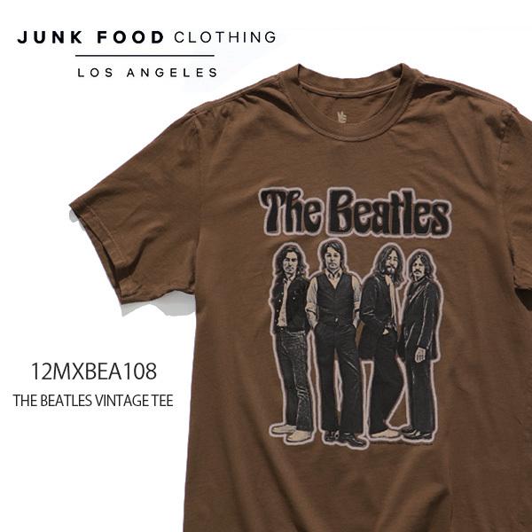 ジャンクフード クロージング【JUNK FOOD CLOTHING】THE BEATLES VINTAGE TEE ビートルズ バンド 半袖 ...