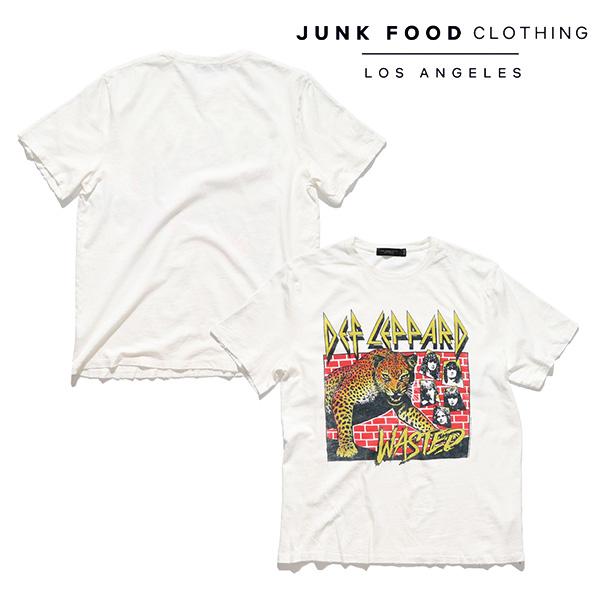 JUNKFOOD（ジャンクフード） クロージング【JUNK FOOD CLOTHING】DEF LEOPARD WASTED VINTAGE ...